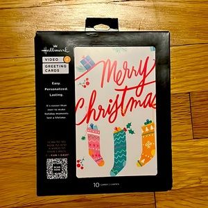 Hallmark Video Christmas Cards